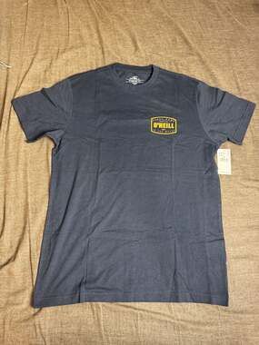 O'Neill Men's Standard Fit Stamped Graphic T-Shirt in Navy